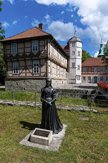 Northern Germany Attractions Prints: Castle Fallersleben, Wolfsburg