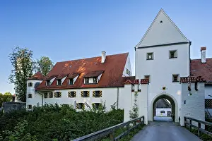 Historic Tourist Attraction Germany Prints: Castle gate to the outer castle