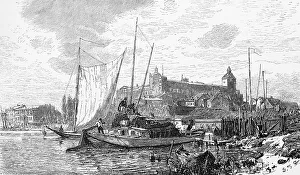 Deserted European Castle Prints: Castle on the Oder, Stettin or Szczecin