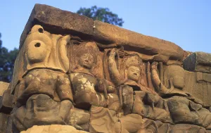 King Jayavarman VII's Angkor Thom Print