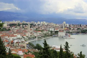 Eastern European Architectural Styles Prints: Split