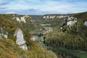 Solitude In Nature Photography Prints: View from the Eichfelsen into Upper Danube Valley