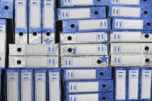 Latin America Politics Prints: Honduras Flag Colors Folder Stack
