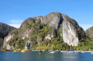 Krabi Province Tourism Prints: Ko Phi Phi consists of two islands