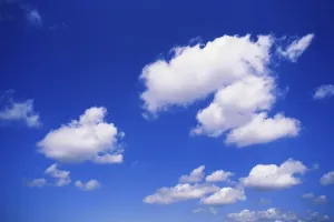 Uninhabited Cloudy Skies Prints: Clouds pattern