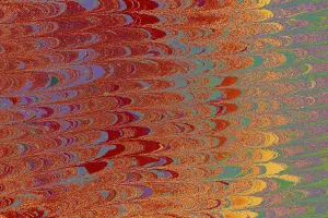 Traditional Ebru Art Prints: Abstract creative marble pattern texture
