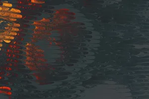 Ebru Marbling Techniques Prints: Abstract creative marble pattern texture