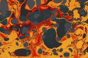 Traditional Ebru Art Prints: Abstract creative marble pattern texture