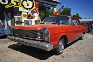 Historic Passenger Cars Prints: Oldtimer Route 66