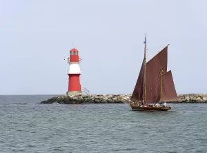 Warnemunde Sailboat Prints: Zeesboot off Warnemunde
Zeesboot off Warnemnde