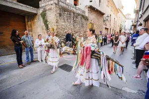 Prints of Dance of the Eagles and Sant Joan Pelos, medieval dance originating in Catalonia and the Valencian country, Corpus Christi procession, Pollenca Dance Prints: Dance of the Eagles and Sant Joan Pelos Print, Mallorca, Spain