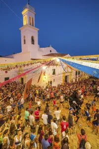 Prints of Traditional dance with horses, Jaleo, originating in the 14th century, Sant Bartomeu festivities, Ferreries, Menorca, Balearic Islands, Spain Dance Prints: Traditional Jaleo Dance with Horses Print, Menorca, Spain