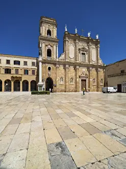 Southern Europe Church Architecture Prints: Cathedral on the Cathedral Square