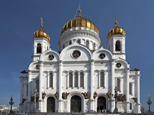 Russian Orthodox Cathedral Prints: The Cathedral of Christ the Saviour