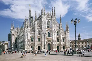 European Sacred Architecture Prints: Cathedral Square with Cathedral