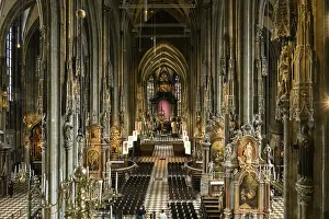 Historic Cathedral Building Prints: Cathedral, St. Stephen's Cathedral