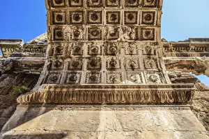 Historic Building Architecture Prints: The ceiling of the arch gate adrian