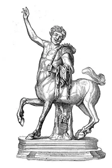 Fantasy Illustration Art Prints: Centaur, Centaurus, Centauri, also centaur