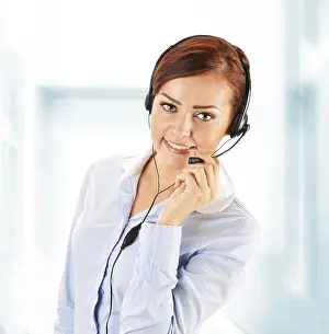 Call Center Operator Prints: Call center operator. Customer support. Helpdesk