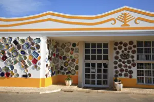 Historic Building Exterior Prints: Ceramic trader, decoration facade