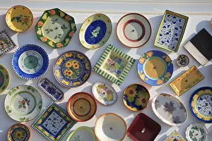 Ceramic Artwork Prints: Ceramic trader, decoration facade