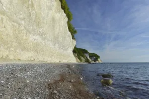 German Rocky Coastline Prints: The chalk cliffs of Rugen