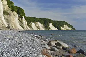 Steep Rock Face Europe Prints: The chalk cliffs of Rugen
