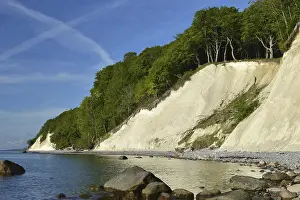 Central Europe Coastal Area Prints: The chalk cliffs of Rugen