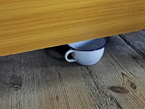 Cleanliness And Hygiene Tips Prints: Chamber pot under the bed, bedside tableware