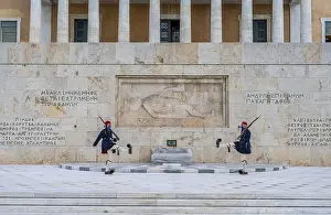 World War II Memorial Site Prints: Changing of the guard