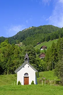 South Tyrol Landscape Prints: Chapel, Eggerseite, Pfunderer Valley