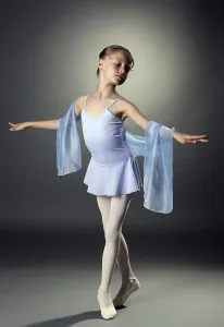 Cute Dancer Prints: Charming little dancer posing in studio