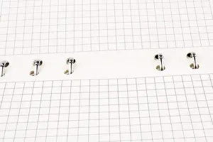 Empty Notebook Prints: Checked white notebook