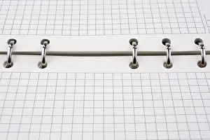 Empty Note Pad Prints: Checked white notebook