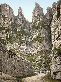 Cheddar Gorge Prints: Cheddar Gorge, Cliffs of Cheddar