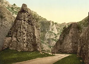 Cheddar Gorge Prints: Cheddar Gorge, Cliffs of Cheddar