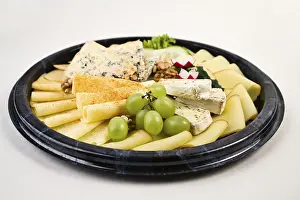 Still Life Cuisine Prints: Cheese platter