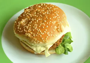 High Calorie Burger Prints: Cheeseburger