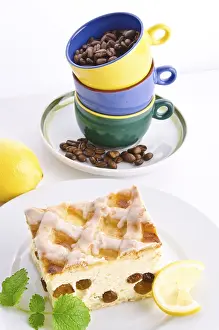 Food Still Life Prints: Cheesecake