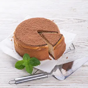 Empty Dessert Plate Prints: Cheesecake