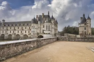 Centre Val De Loire Tourism Prints: Chenonceau Castle