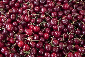 Close Up Cherries Prints: Cherries, background