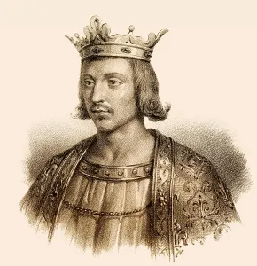 Medieval French Monarchs Prints: Childebert III, called the Just