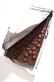 Chocolate Bar Prints: Chocolate bar with nuts
