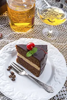 Dessert Photography Prints: Chocolate cake