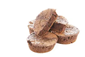 High Calorie Treats Prints: Chocolate muffins