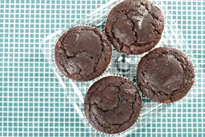 High Calorie Treats Prints: Chocolate muffins