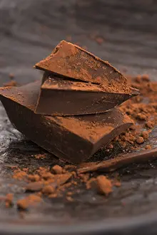 Appetizing Confectionery Prints: Chopped chocolate