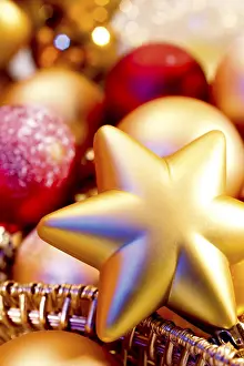 Decorative Still Life Photography Prints: Christmas decorations