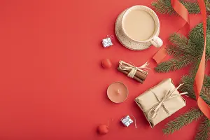 Copy Space For Text Ideas Prints: Christmas or New Year composition